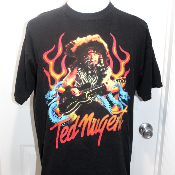 All Sport Other - Vintage Ted Nugent Concert T Shirt Tour Rock Band